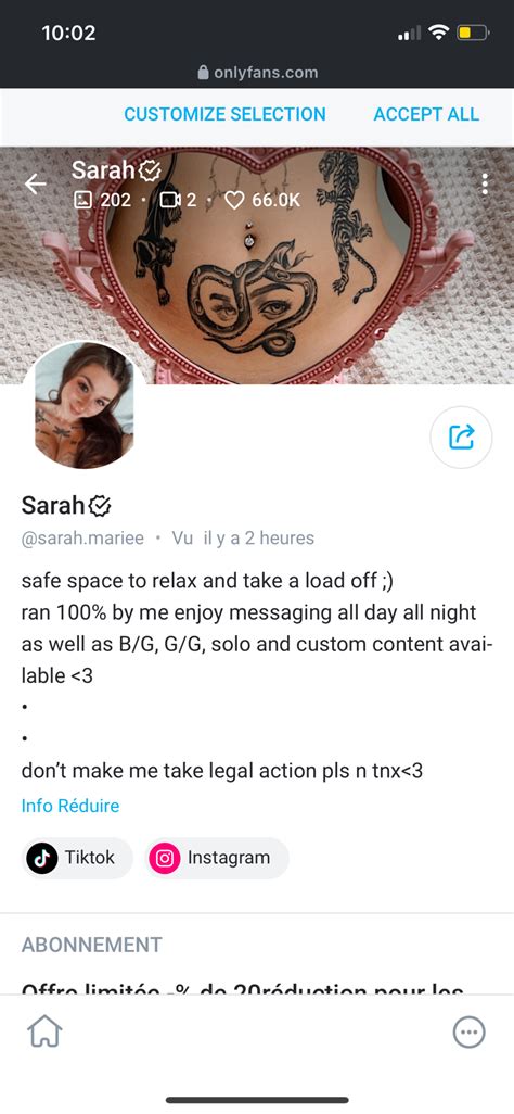 sarah mariee onlyfans leaks|Thesarahmariee : r/elicottero65